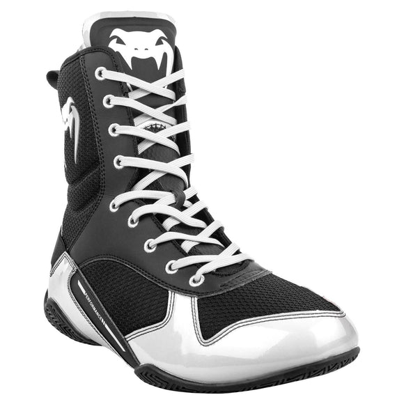 Boxing shoes - Venum Elite Boxing Shoes - Black/White