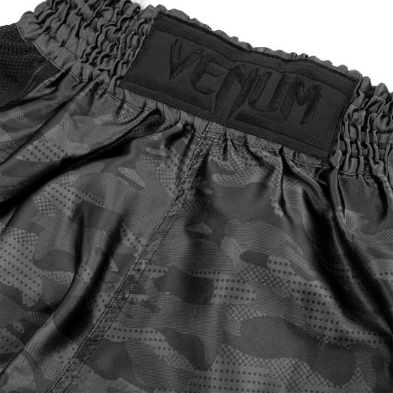 Muay Thai shorts - Venum - "Devil" - Sort-Sort