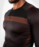 Rash Guard - Venum - 'NoGi 3.0' - Black/Brown