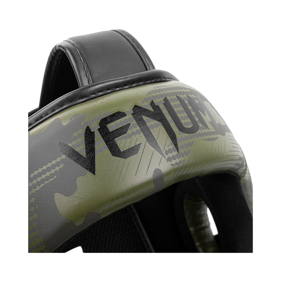 Boxing Helmet - Venum - 'Elite' - Khaki-Camouflage