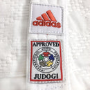 Judo Uniform  - Adidas Judo - 'Champion 2.0' - Slim Fit - Hvid-Rød