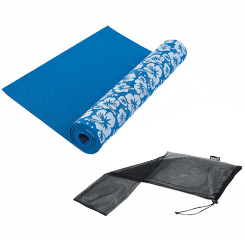 Yogamåtte - Tunturi - 'Printed' - Blå